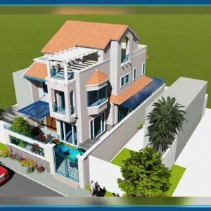 Biệt thự song lập