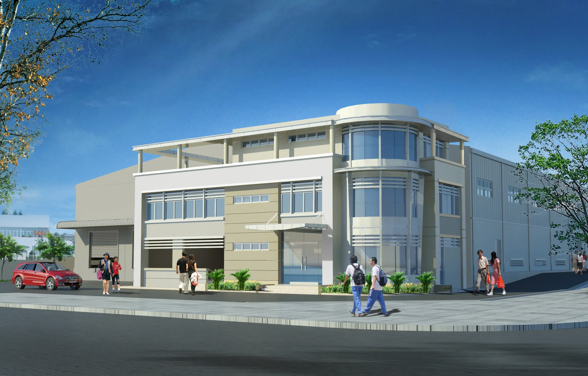Nhà Văn Phòng - KCN Nhơn Trạch