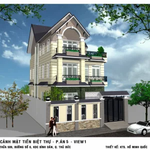 Nhà biệt thự-KDC Bình Dân