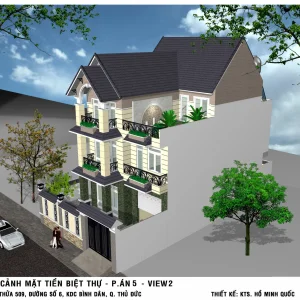 Nhà biệt thự-KDC Bình Dân