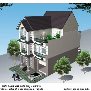 Nhà biệt thự-KDC Bình Dân