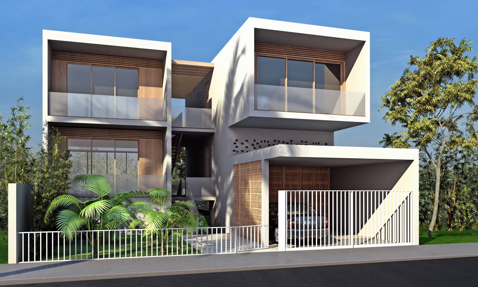 Biệt thự Resort Tropical Box
