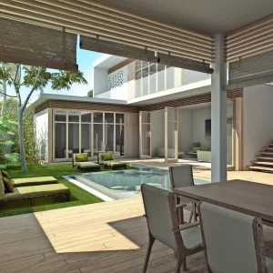 Biệt thự Resort Tropical Box