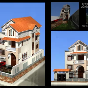 Các công trình biệt thự do Prodescons thiết kế